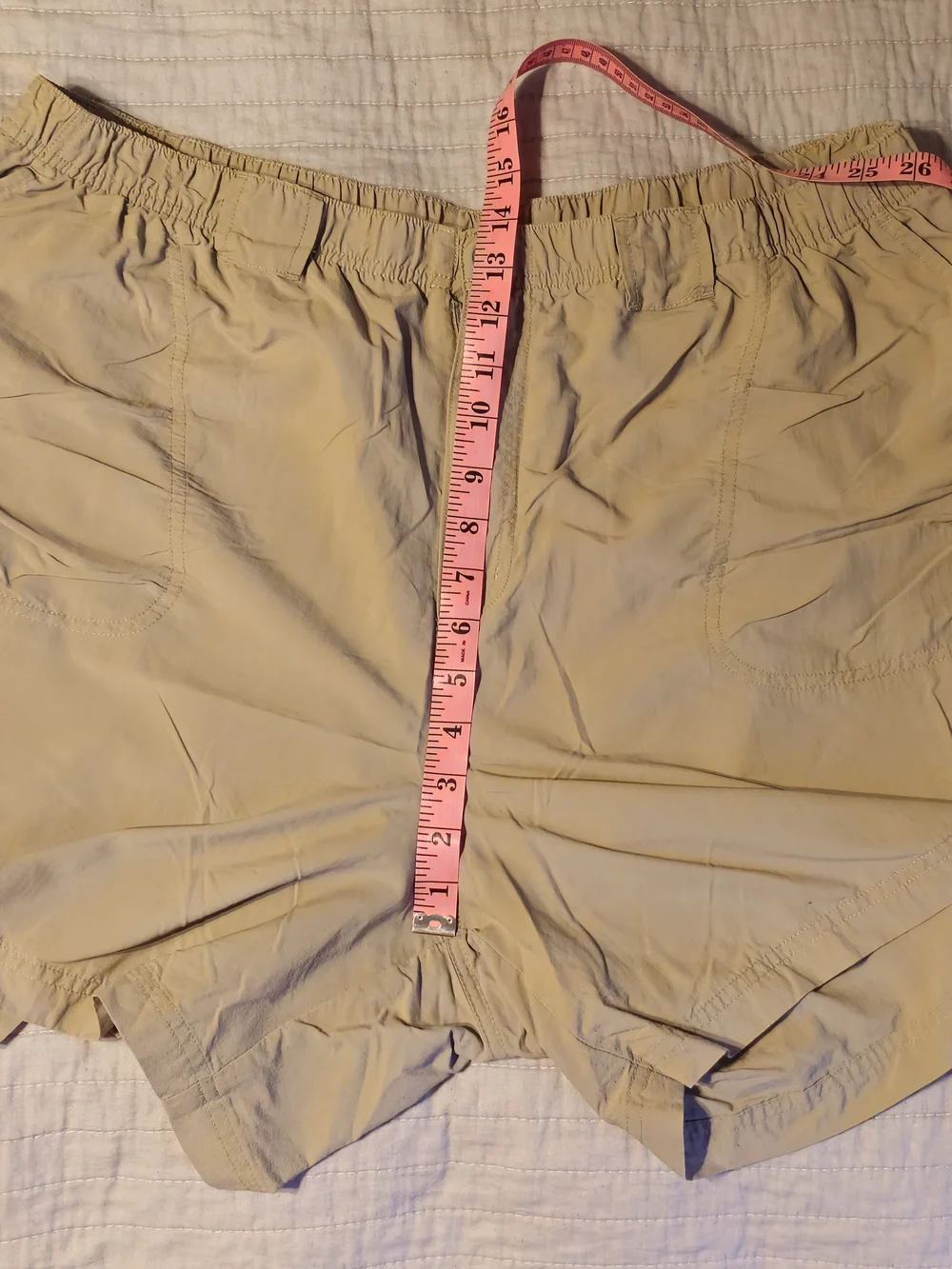 Columbia Women's Khaki Athletic Quick-Dry Shorts